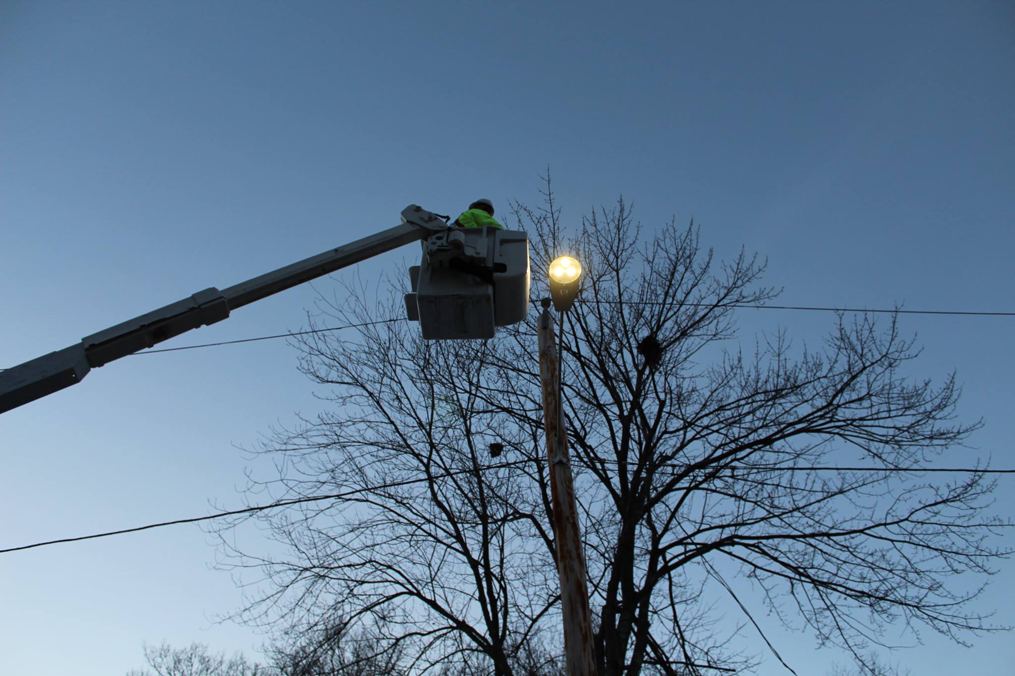 LED Streetlight Project Completion - Celebration Event